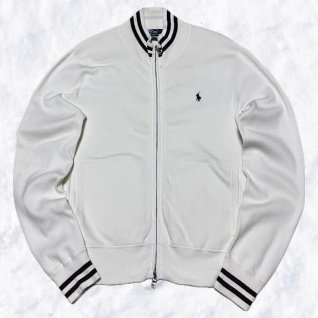 폴로 랄프로렌 화이트 투웨이 집업