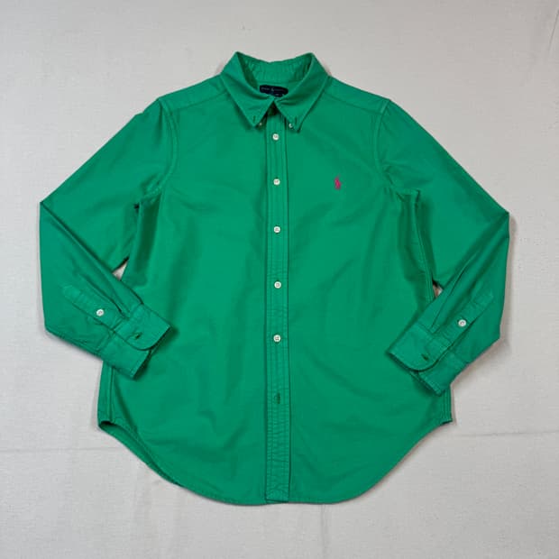 여S) 폴로 랄프로렌 그린 옥스포드 셔츠