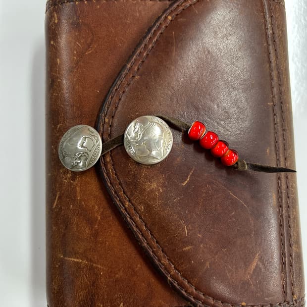 GOROS 올드고로스 새들레더 더블콘초 다이어리