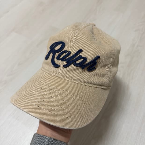 폴로 랄프로렌 아플리케 볼캡 베이지 판매