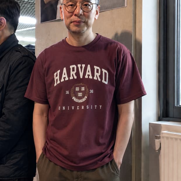USA 하버드 빈티지 티셔츠 XL