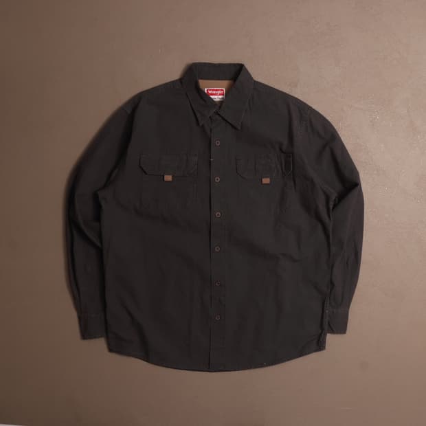 랭글러 아웃도어 코튼 워크셔츠 A1568