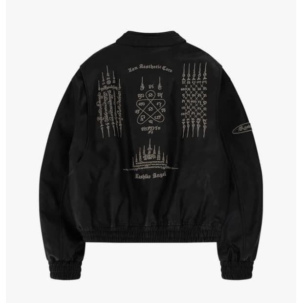 카시코 얀트라 레더 자켓 블랙