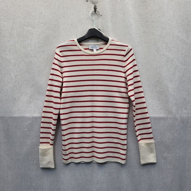 앤아더스토리즈 스트라이프 긴팔 니트