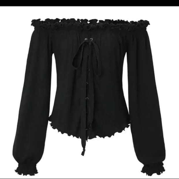 쓰리타임즈 오프숄더 프레첼 pretzel top S