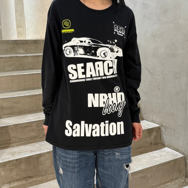19SS 네이버후드 “SEARCH / Salvation” 롱슬리브
