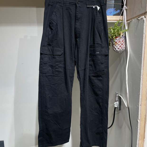 랭글러 블랙 카고팬츠