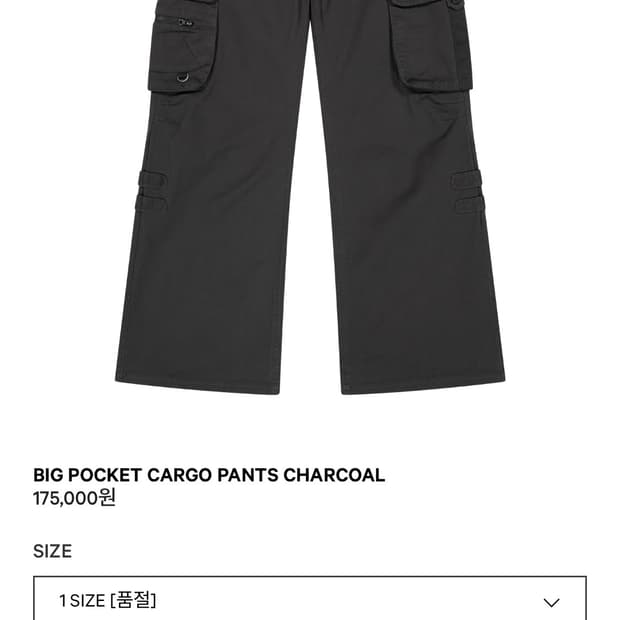 코이세이오 빅포켓 카고팬츠 1