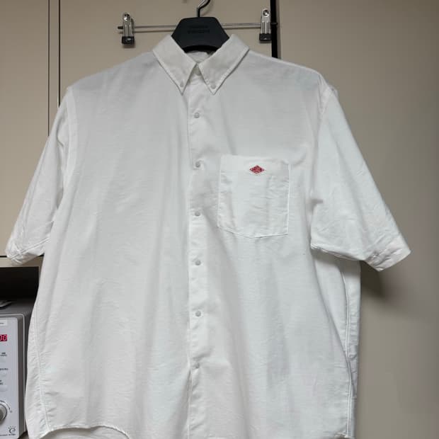 [42] 단톤 옥스포드 반팔 셔츠