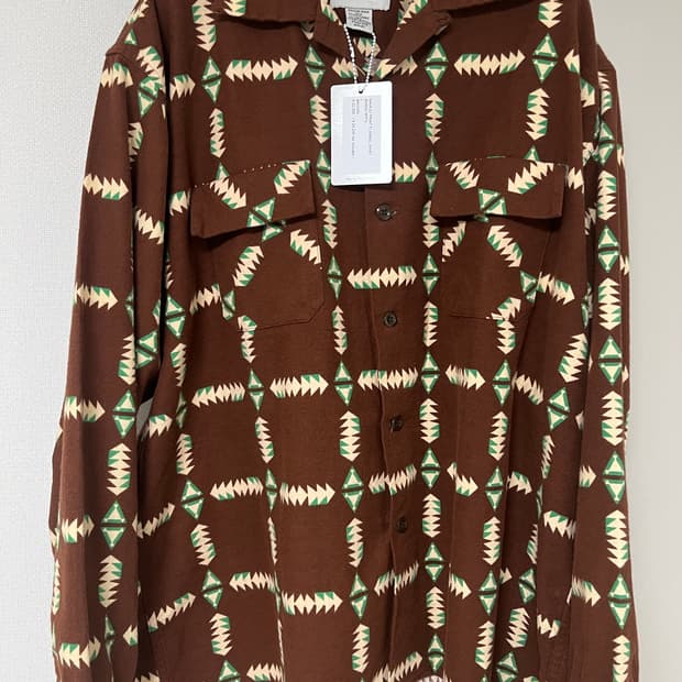 [L] 25AW 바우와우 나바호 플란넬 셔츠