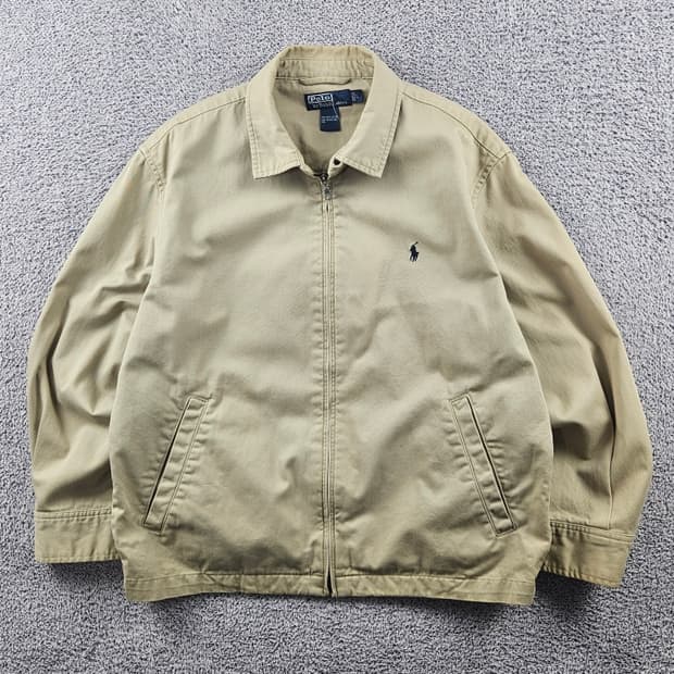 폴로랄프로렌 스윙탑 코튼쉘 블루종 자켓 ( L ) / 11017