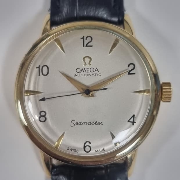 OMEGA 정품 오메가 시마스터 골드캡 1947년 33미리 자동