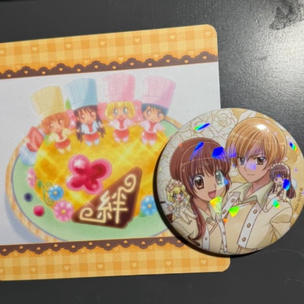 꿈빛파티시엘 꿈파 팝업 스토어 감딸기 원가온 캔뱃지 + 코스터 