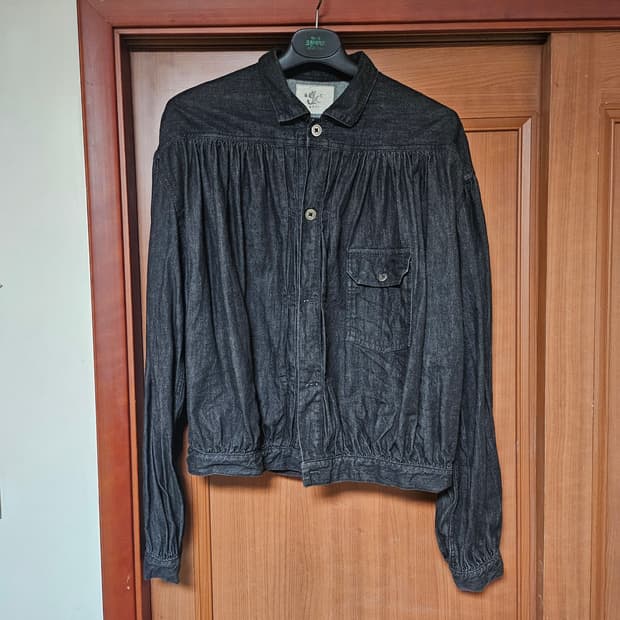 캐피탈 데님 집시 블라우스 블랙 F