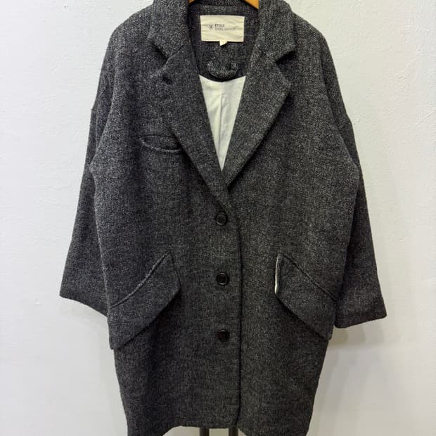 정품) 이자벨마랑 루즈핏 헤링본 코트자켓 0