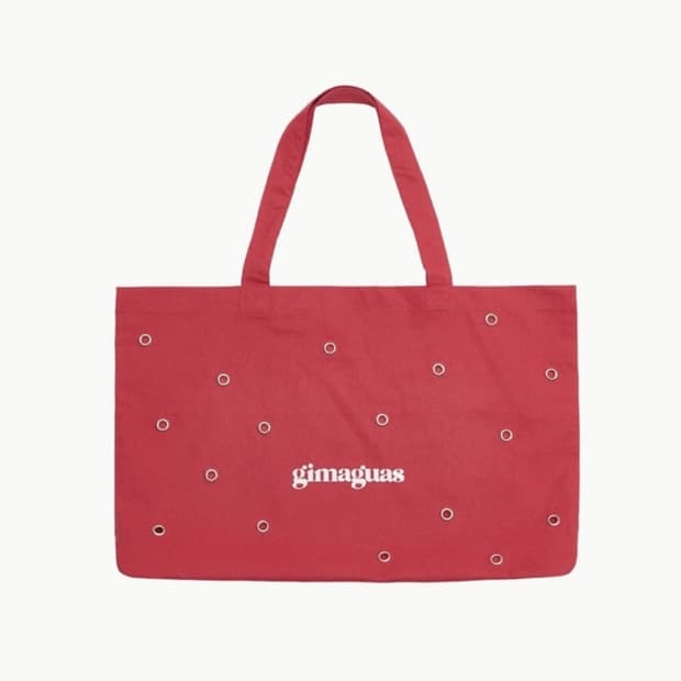 기마구아스 gimaguas 아일렛 토트백 새상품