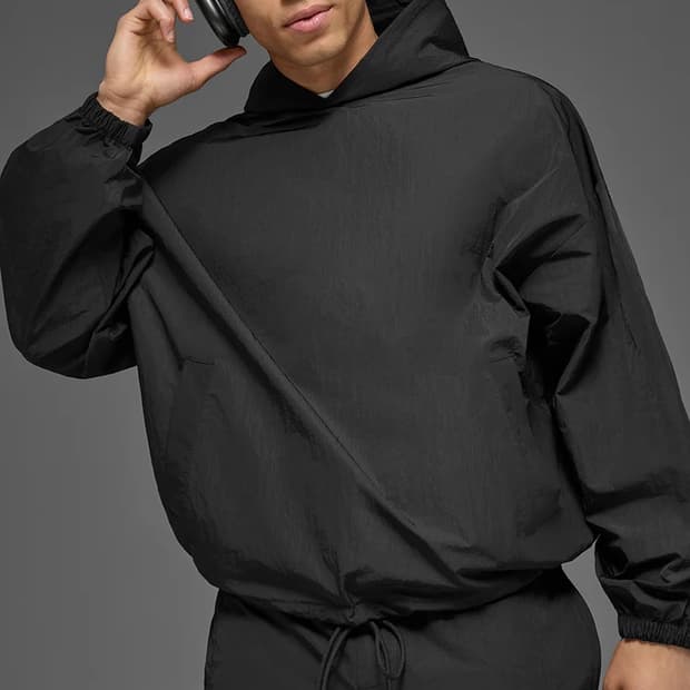 알로 axis hooded pullover