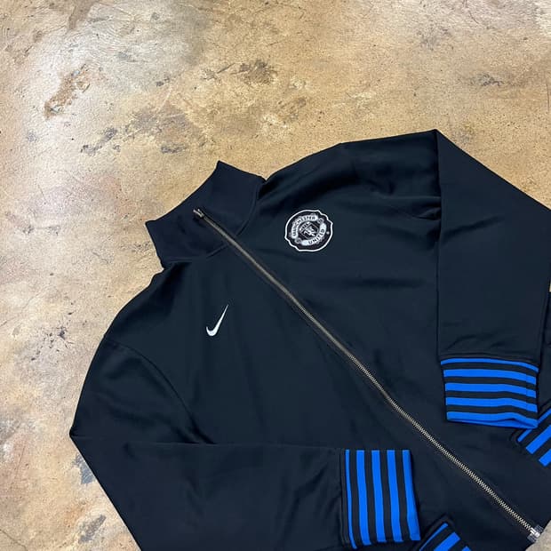 [정품/M] 나이키 맨유 트랙탑 블랙 블루 져지 b15