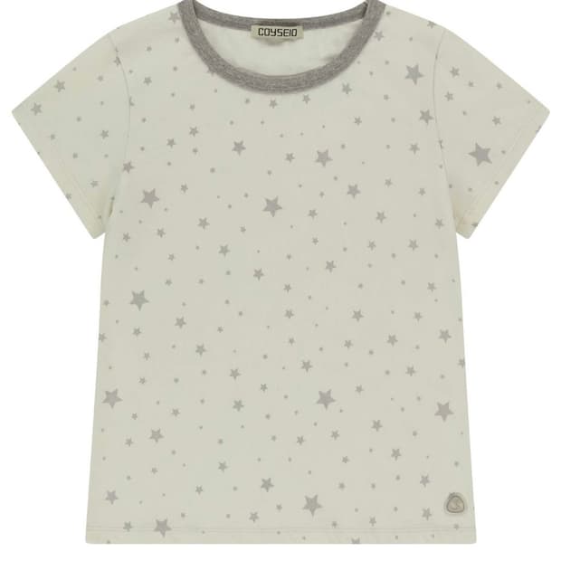 코이세이오 MILKY STAR T-SHIRT IVORY