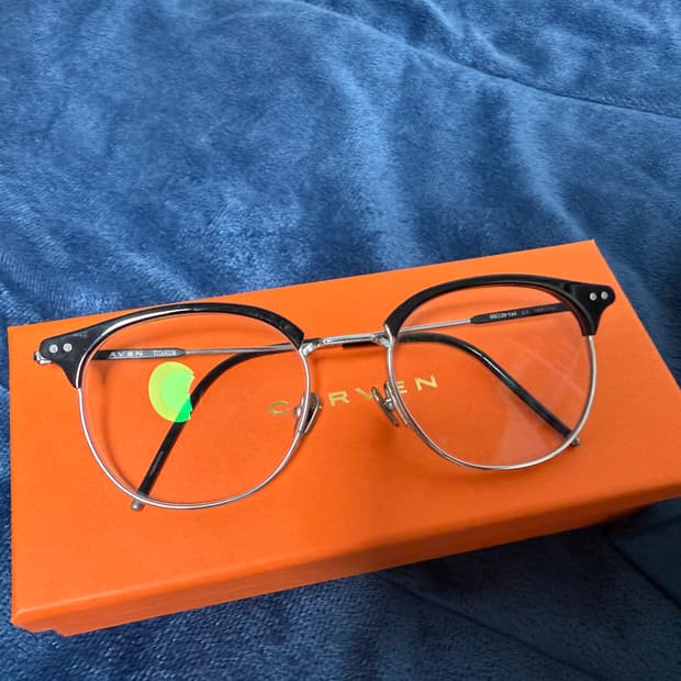 까르뱅 하금테 안경 베로나 CARVEN VERONA C1 블랙 실버