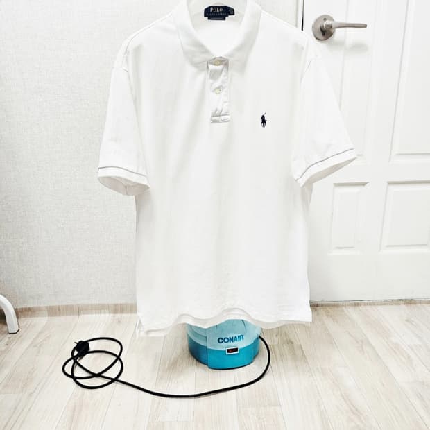 (95~100)M☆초대장급☆랄프로렌폴로 커스텀핏 [화이트] PK폴로반팔티