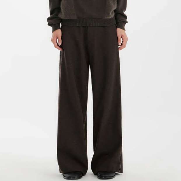 유스 로우 웨이스트 와이드 트라우저 m