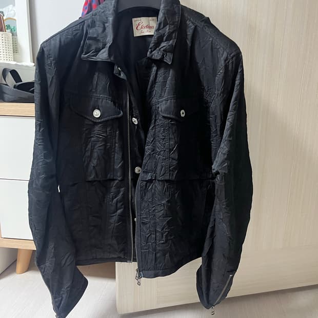 etce 핀치드 링클 자켓 m사이즈