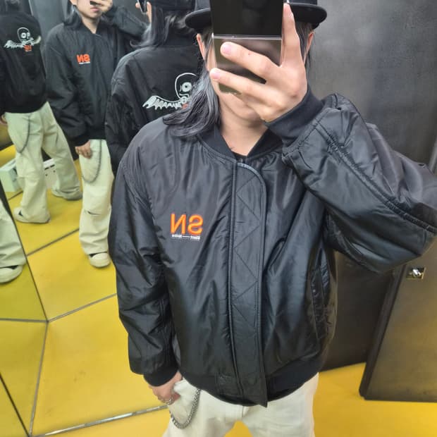 (새상품) 언더커버 리버시블 블루종 L size