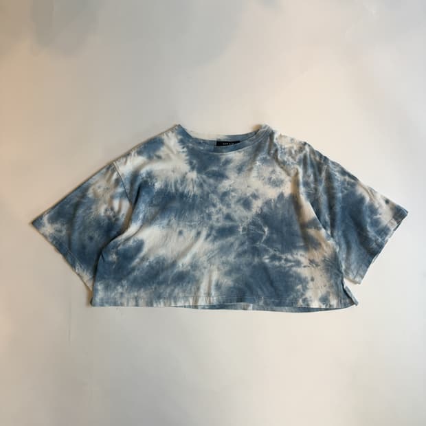 Cloud Tie-Dye Crop Tee 