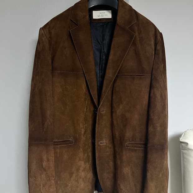 자라 오리진스 염소가죽 스웨이드 자켓 블레이저 판매합니다. 택없는 새상품
