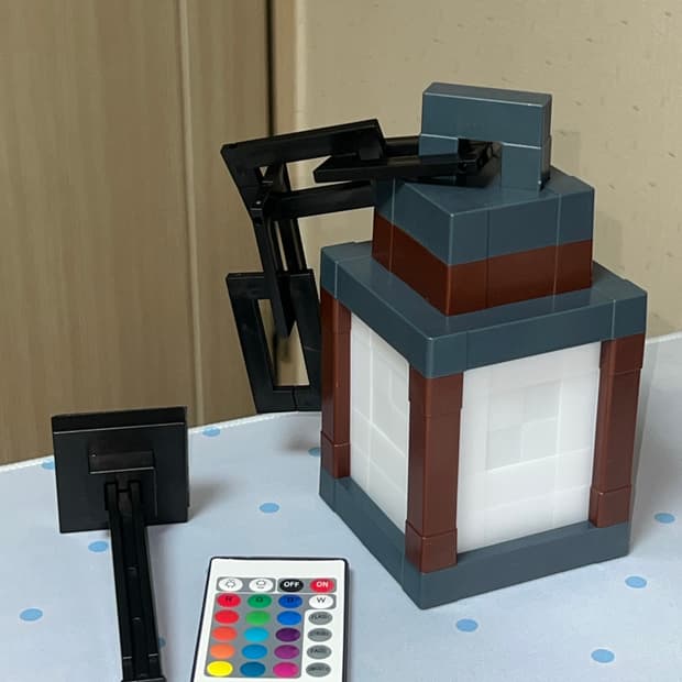 마인크래프트 픽셀 랜턴 조명