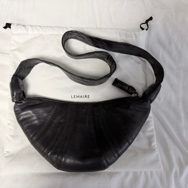 르메르 범백 램스킨 스몰 다크브라운