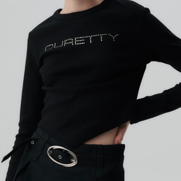 CURETTY- C DIAGONAL HEMLINE LONG SLEEVE 