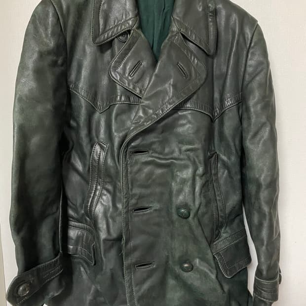 (L) 빈티지 가죽자켓