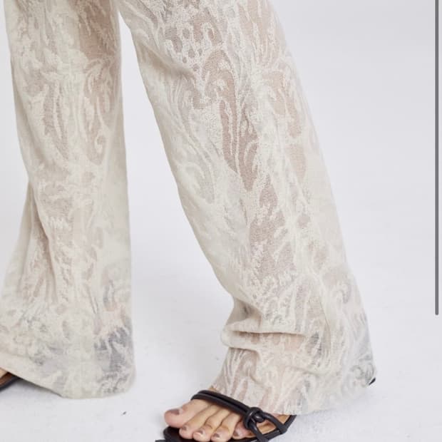 Teak paisley pants (s)