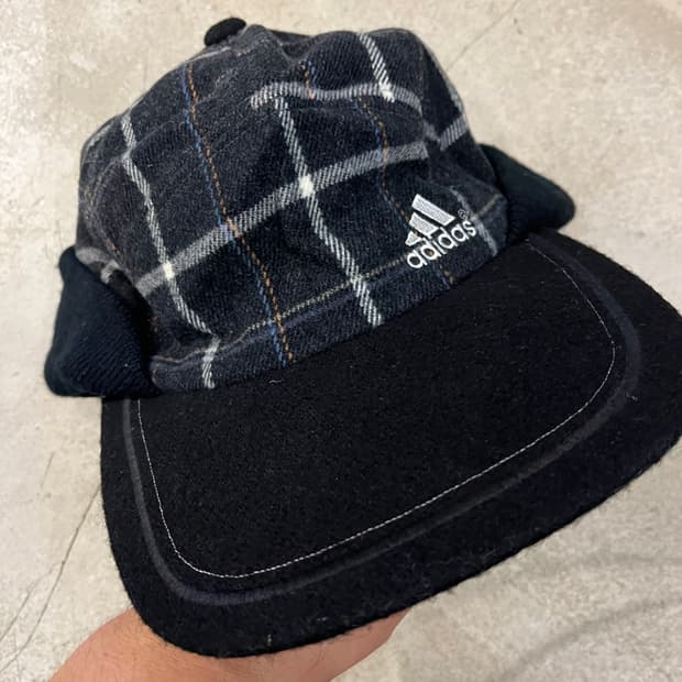 빈티지 아디다스 이어플랩