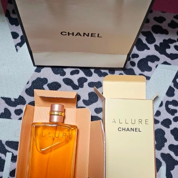 샤넬 알뤼르 오 드 퍼퓸 100ml 향수 미개봉 새상품 쇼핑백