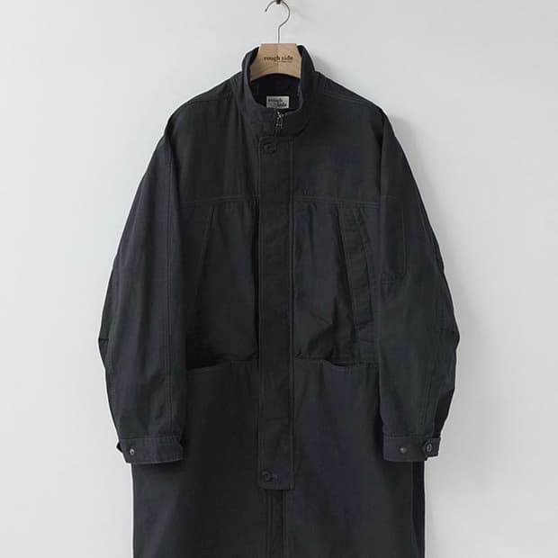 러프사이드 듄파카 1사이즈 (애쉬 블랙)