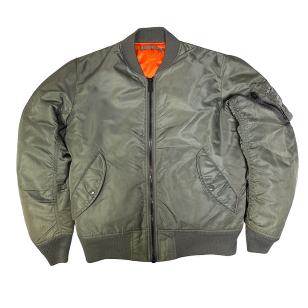 빈티지 아비렉스 AVIREX USA 마원 ma-1 복각판 항공점퍼 XL