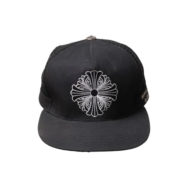 크롬하츠 Chrome Hearts Floral Cross Trucker 