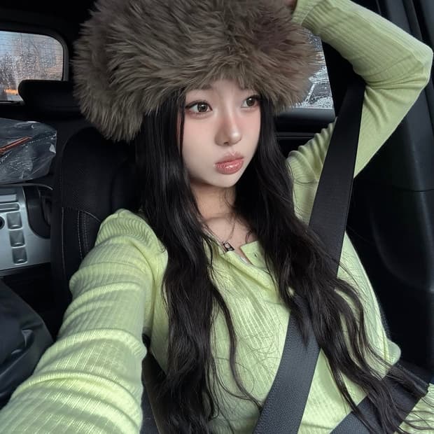 노바양 가디건 옐로우그린