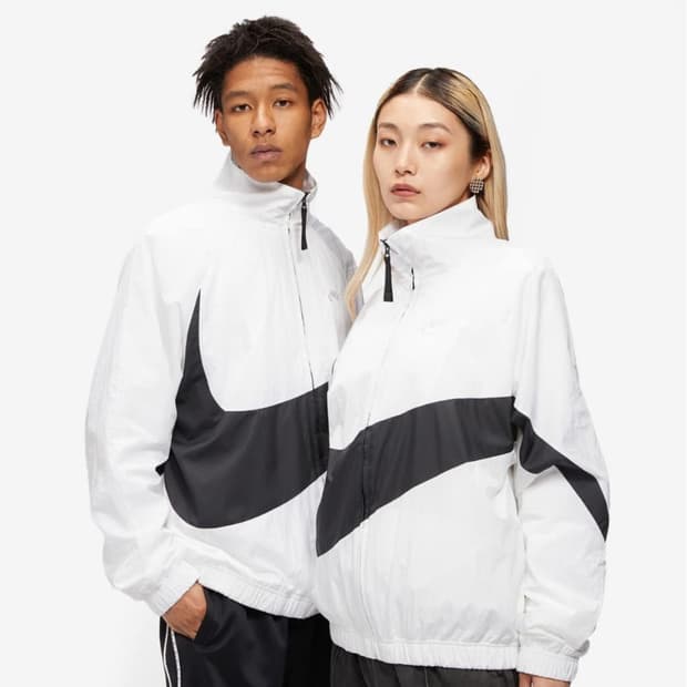 M) 나이키 빅스우시로고 바람막이 방풍 자켓 점퍼 남여공용