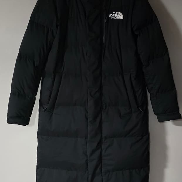 노스페이스 여성 익스플로링 구스다운 롱패딩.  싸이즈 90