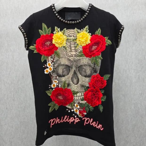 여성 S 필립플레인 민소매 반팔