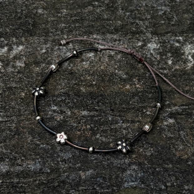 [LAST ONE]karen silver handmadebracelet