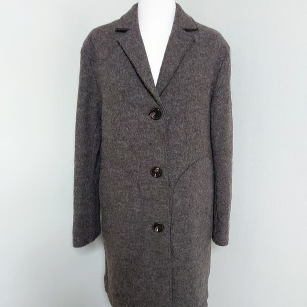 페스포우 여성 클레어 이태리 울 스트레치 다운 코트(M)