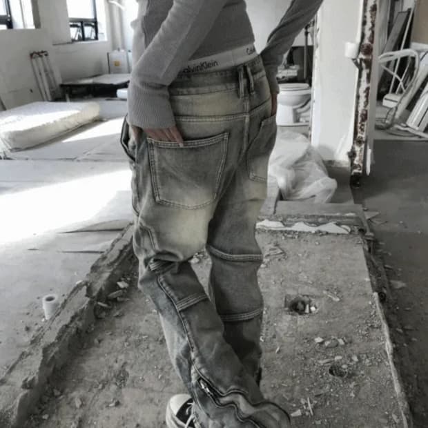 GRIND ZIP CARGO PT(BLUE)