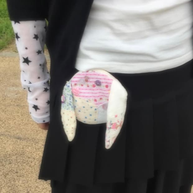 eggu wallet pouch_pink(에구 파우치 키링)