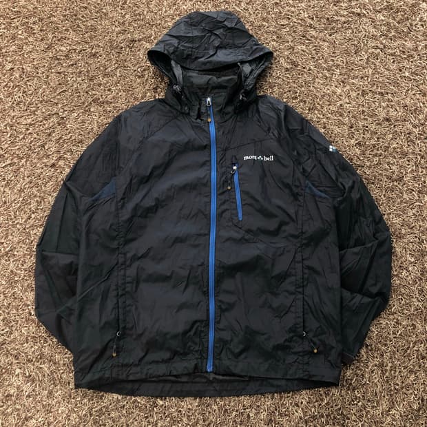 몽벨 나일론 바람막이 자켓
