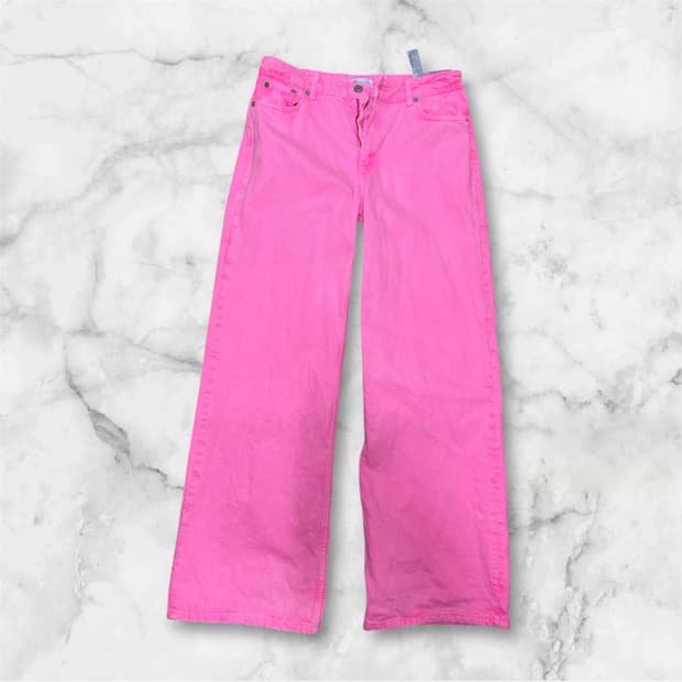 ZARA - 핑크데님팬츠